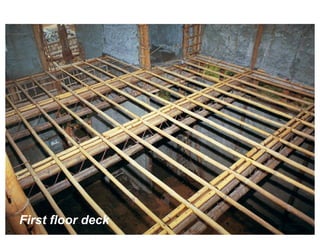 First floor deck
 