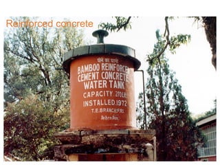 Reinforced concrete
 