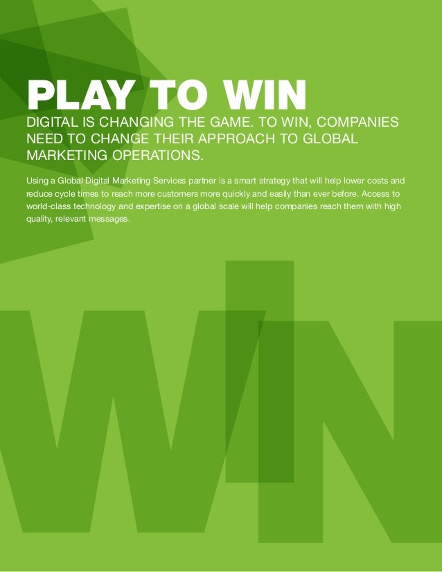 Decoupling Global Digital Marketing Services
