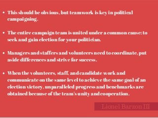 6 Things You Need To Know About Working a Political Campaign