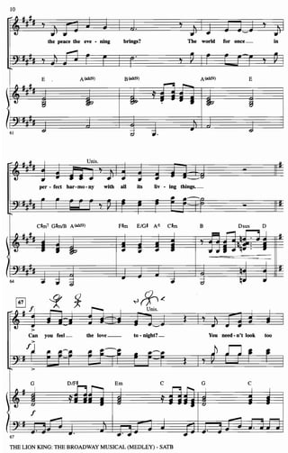 Lion king satb_medley