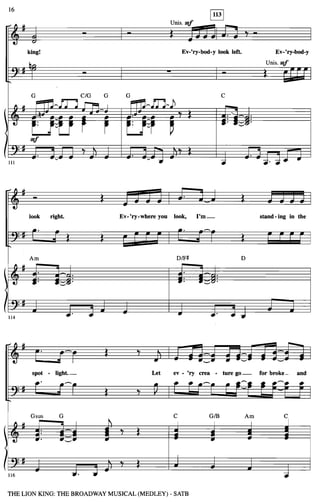 Lion king satb_medley