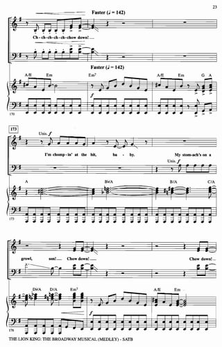 Lion king satb_medley