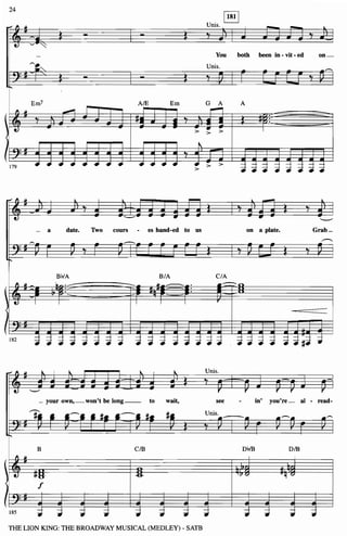 Lion king satb_medley