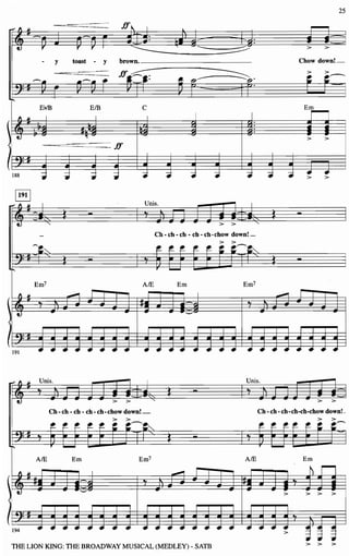 Lion king satb_medley