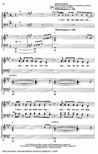 Lion king satb_medley