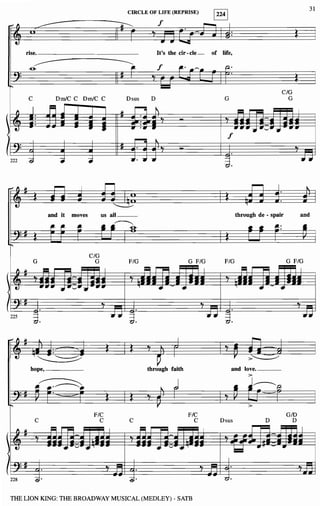 Lion king satb_medley