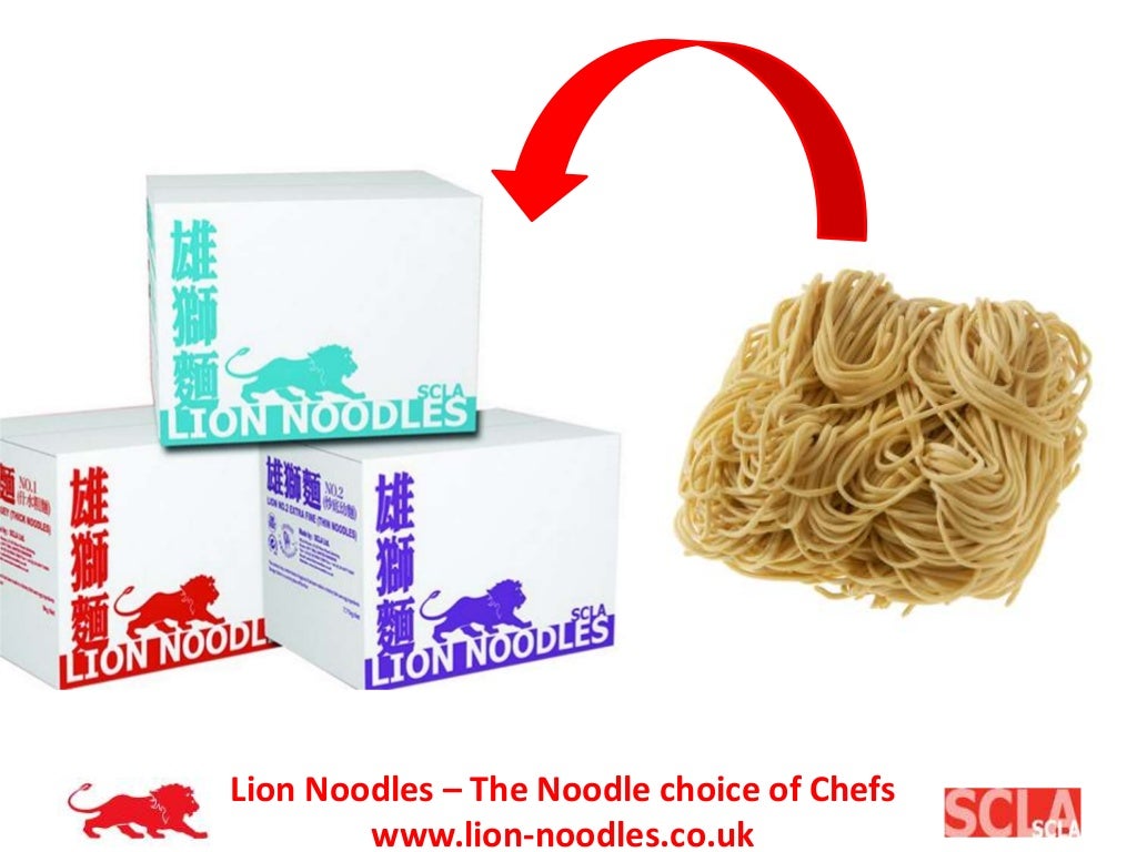 Lion Noodles