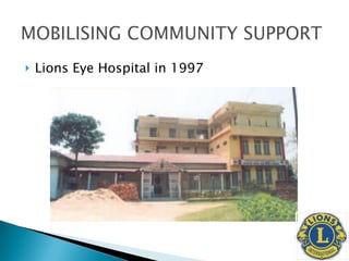 Lions Eye Hospital in 1997 