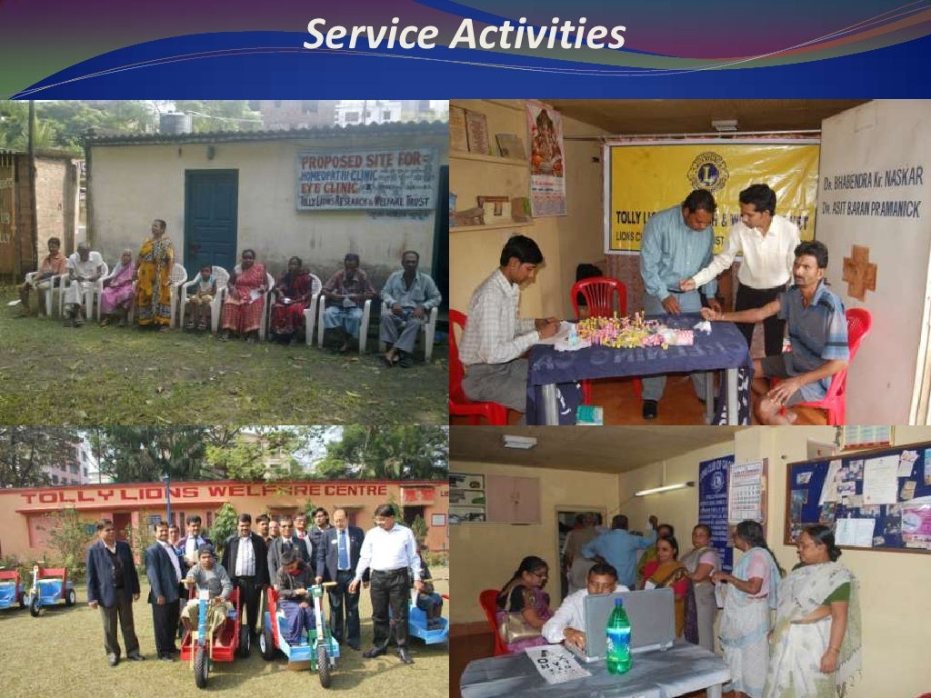 Lions Club (Tollygunge) Activities