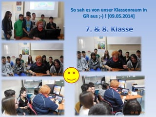 So sah es von unser Klassenraum in
GR aus ;-) ! [09.05.2014]
 