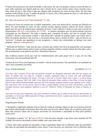 Jesus, o mestre por excelência_Lição_original com textos_922015 | PDF