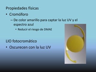 Lentes Intraoculares