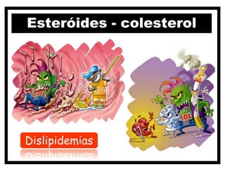 Esteróides - colesterol




Dislipidemias
 