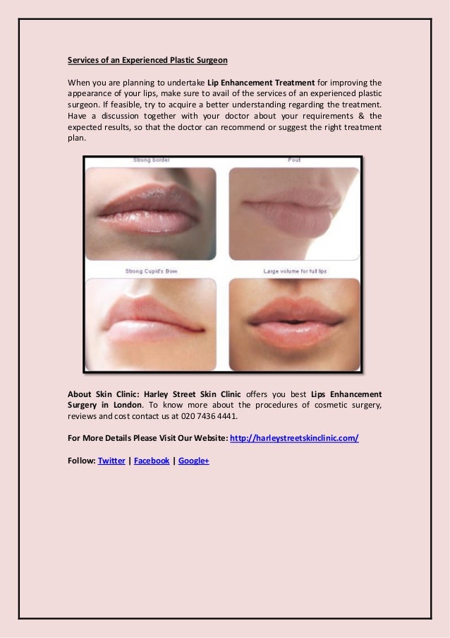 Lip enhancement improve the appearance of lips