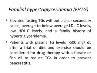 Lipid disorders | PPT