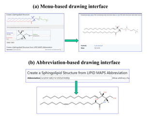 (a) Menu-based drawing interface
(b) Abbreviation-based drawing interface
 