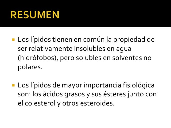 Lipidos...