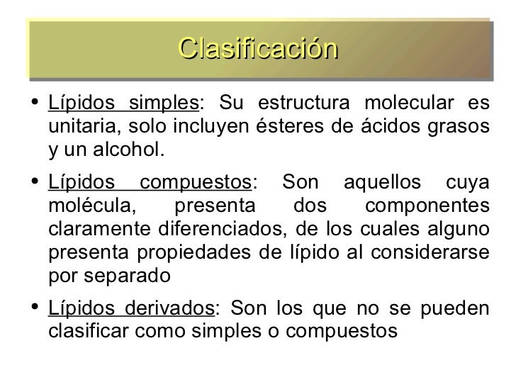 Lipidos estructura y función
