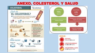ANEXO. COLESTEROL Y SALUD
 