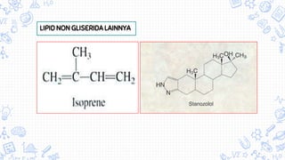 LIPID NON GLISERIDA LAINNYA
 