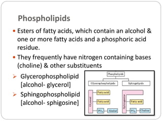 Lipids of physiologic significance | PPTX