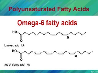 Polyunsaturated Fatty Acids
 