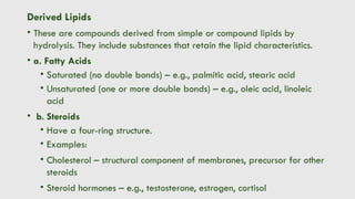 Lapid Examples definations,classication and functions of lipids .pptx