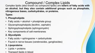 Pharmacognosy of Lipids and its types... | PDF