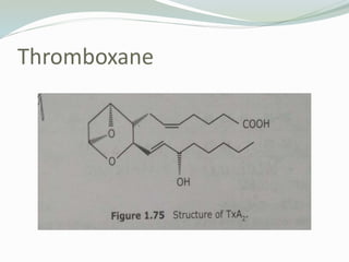 Thromboxane
 