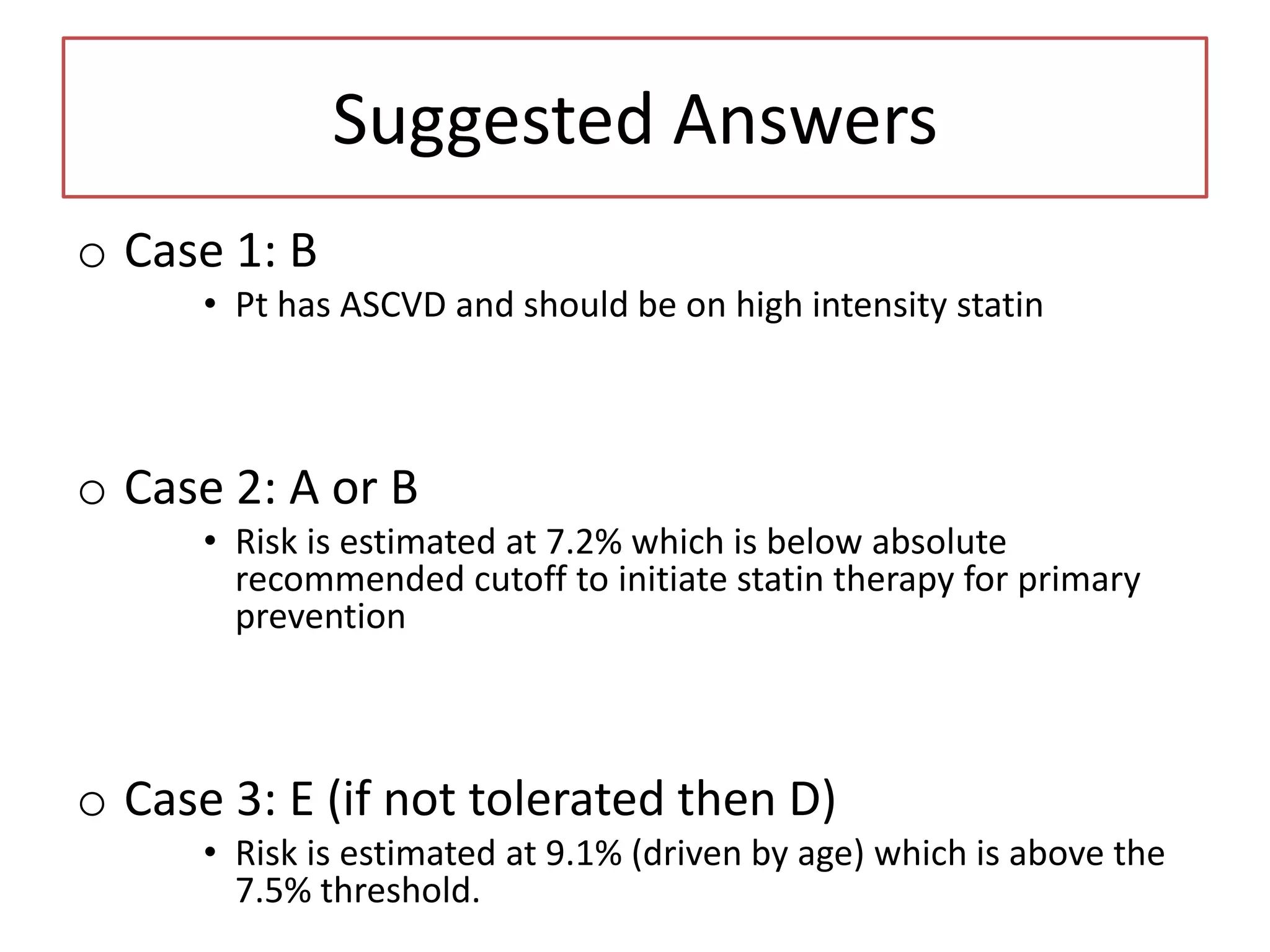 Review of the New ACC/AHA Cholesterol Guidelines | PPTX