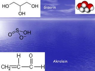 Giserin 
Akrolein 
 