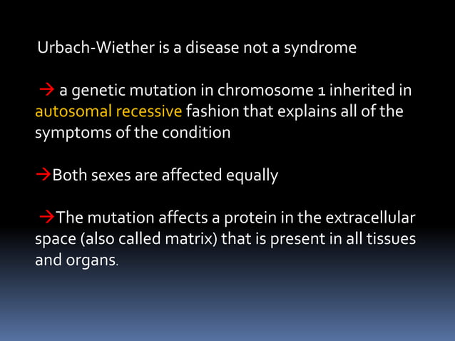 Lipoid proteinosis- Urbach wiethe disease - A rare case... dr.suresh ...