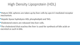 Lipoproteins and their functions AHS.pptx