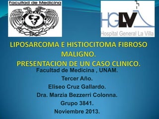 Facultad de Medicina , UNAM.
Tercer Año.
Eliseo Cruz Gallardo.
Dra. Marzia Bezzerri Colonna.
Grupo 3841.
Noviembre 2013.

 