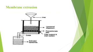 Membrane extrusion
 
