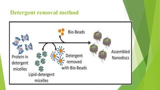 Detergent removal method
 