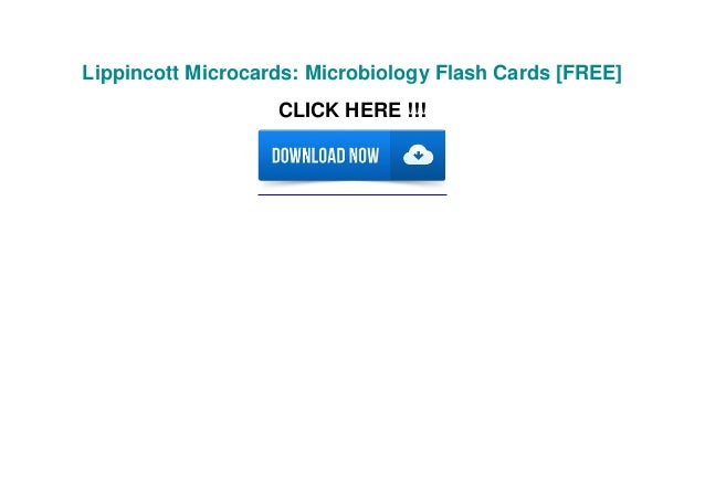 lippincott microcards microbiology flash cards free 3d shapes flashcards alphabet online
