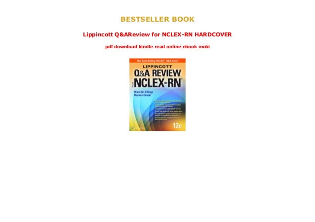 Lippincott Q A Review For Nclex Rn Hardcover