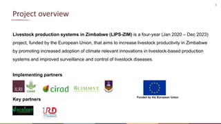 Livestock production systems in Zimbabwe: Project overview