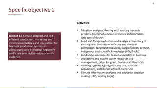 Livestock production systems in Zimbabwe: Project overview