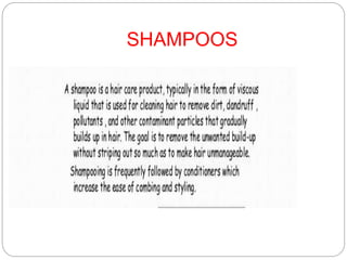 SHAMPOOS
 