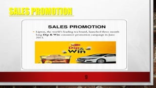 SALES PROMOTION
9
 
