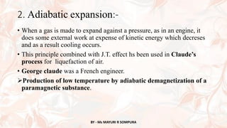 Liquefaction of gases part-2 B.Sc sem-2 | PDF