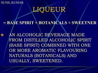Liqueur | PPTX