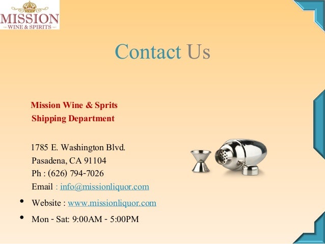 amazon mission wine and spirits