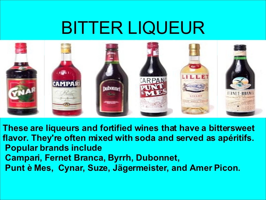 Liqueurs