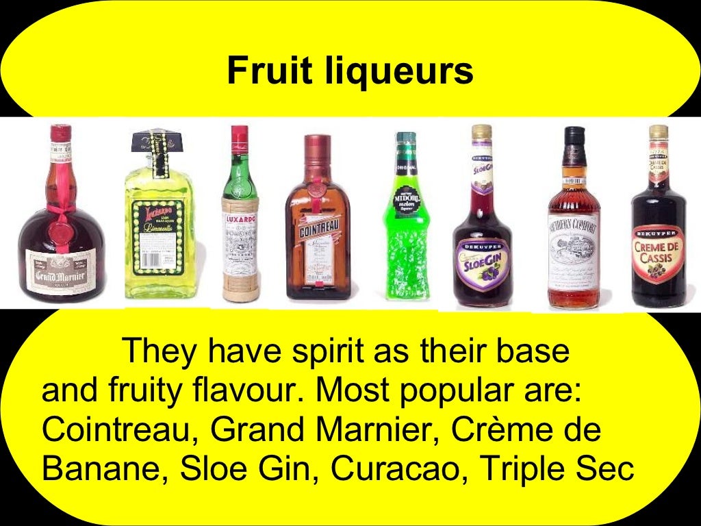 Liqueurs