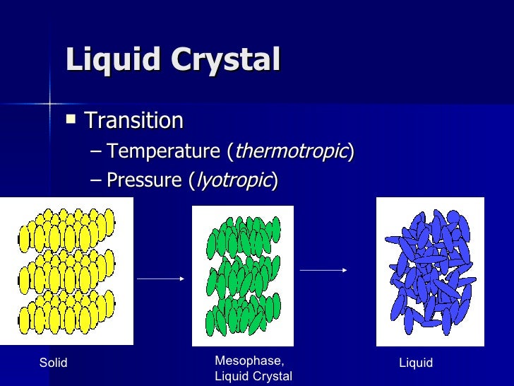 Liquid Crystals