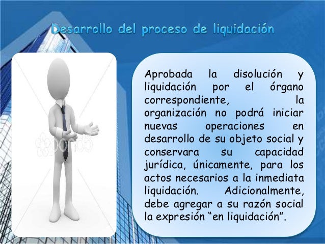 Liquidacion de cooperativas